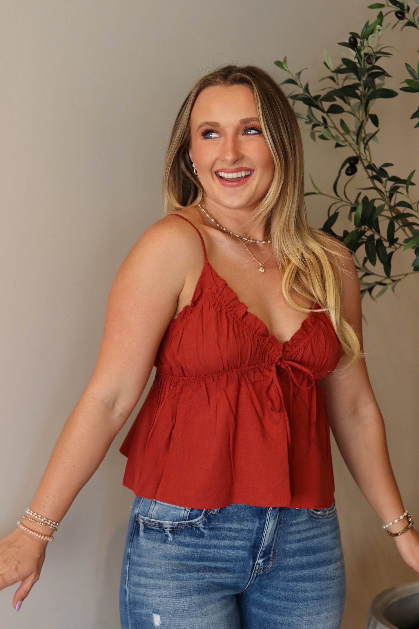 Madden Baby Doll Top