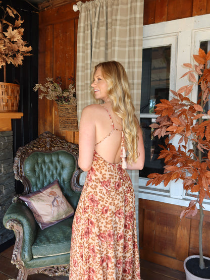Wild Roses Maxi Dress