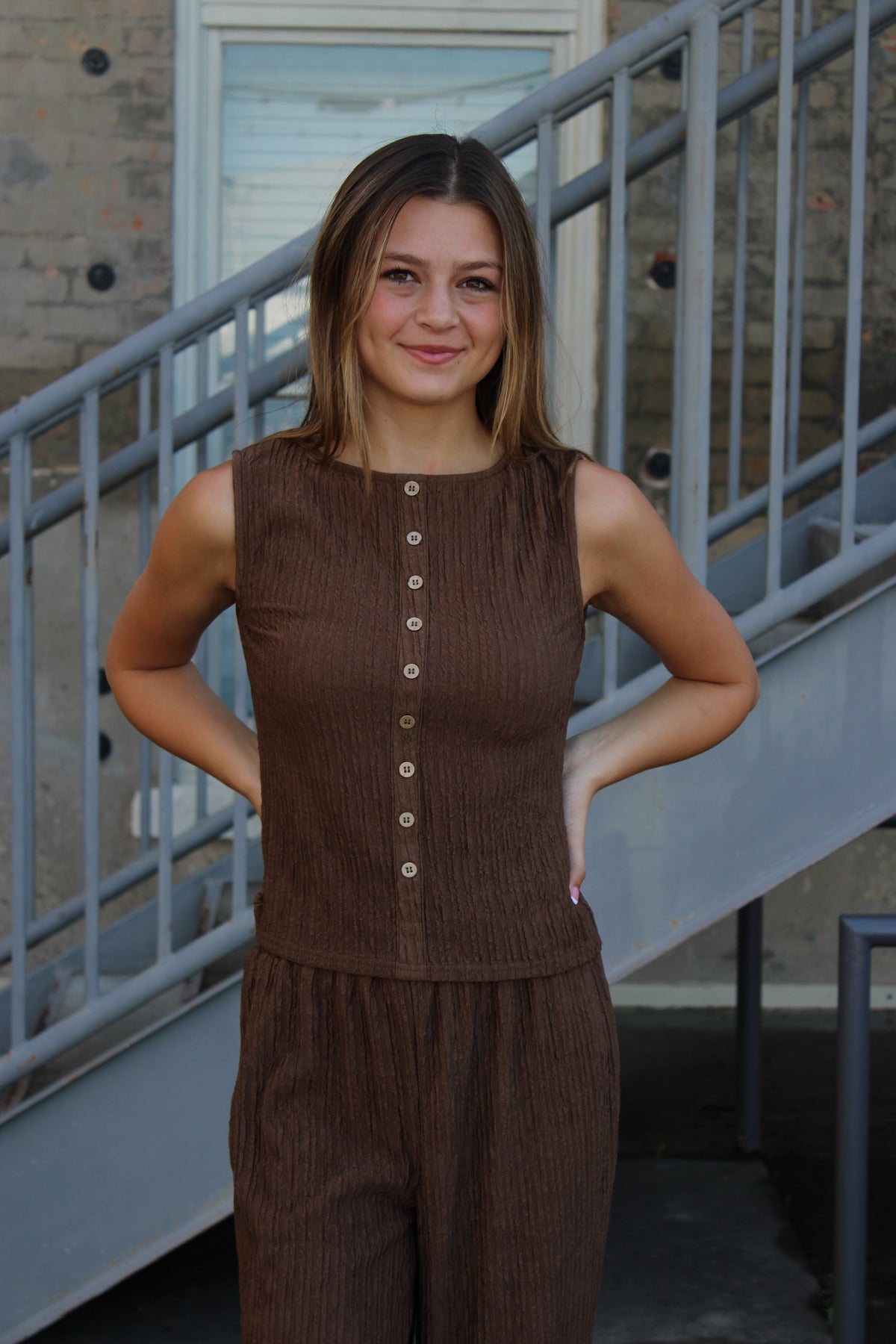 Sutton Sleeveless Knit Top