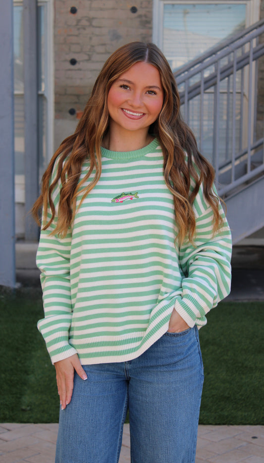 Marine Layer Fish Sweater