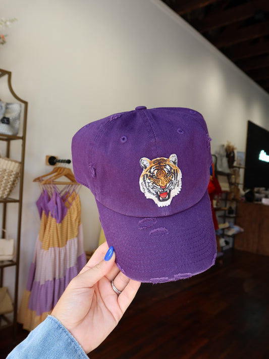 Tiger Mascot Ballcap