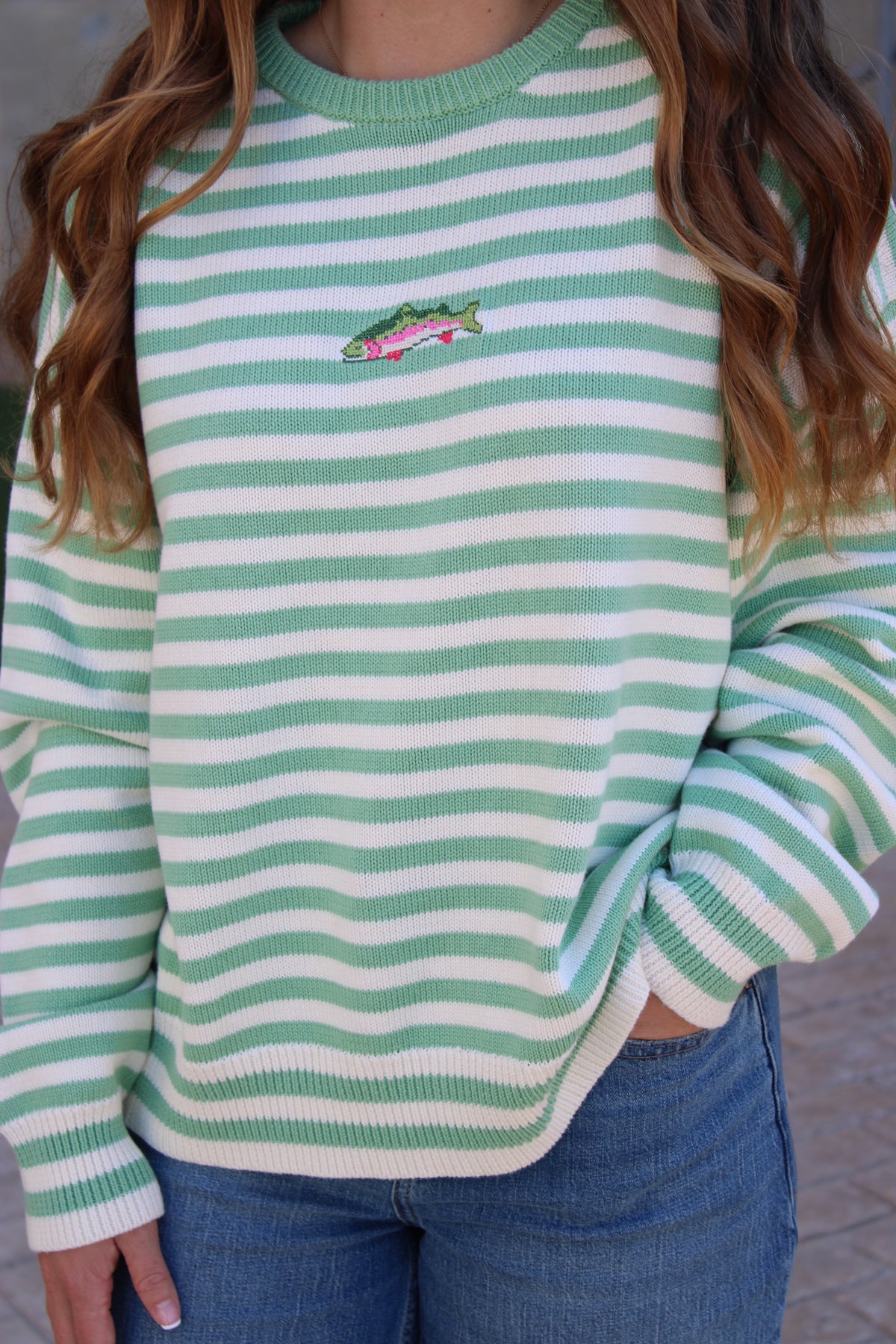 Marine Layer Fish Sweater