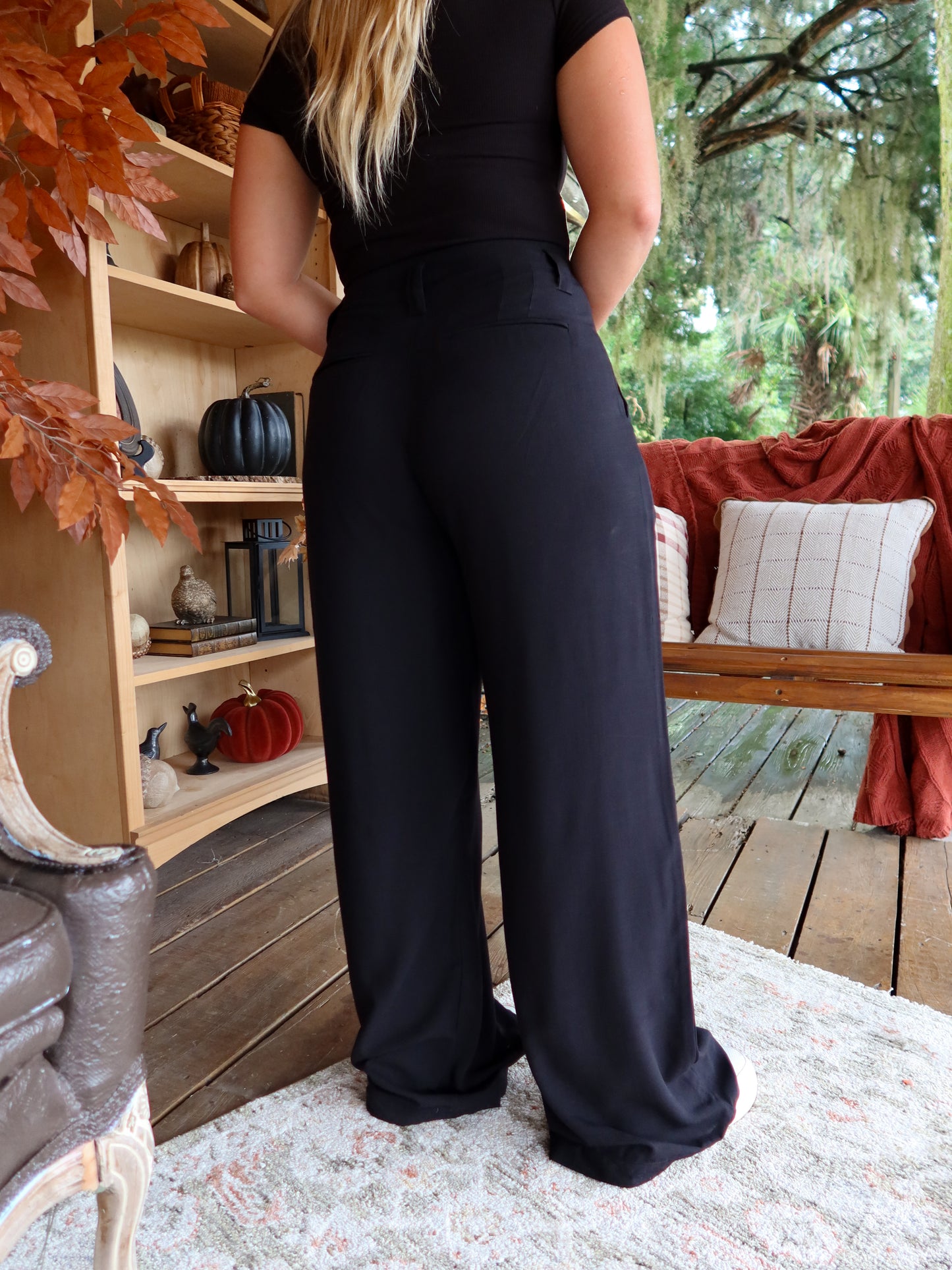 Quinn Pleated Trousers