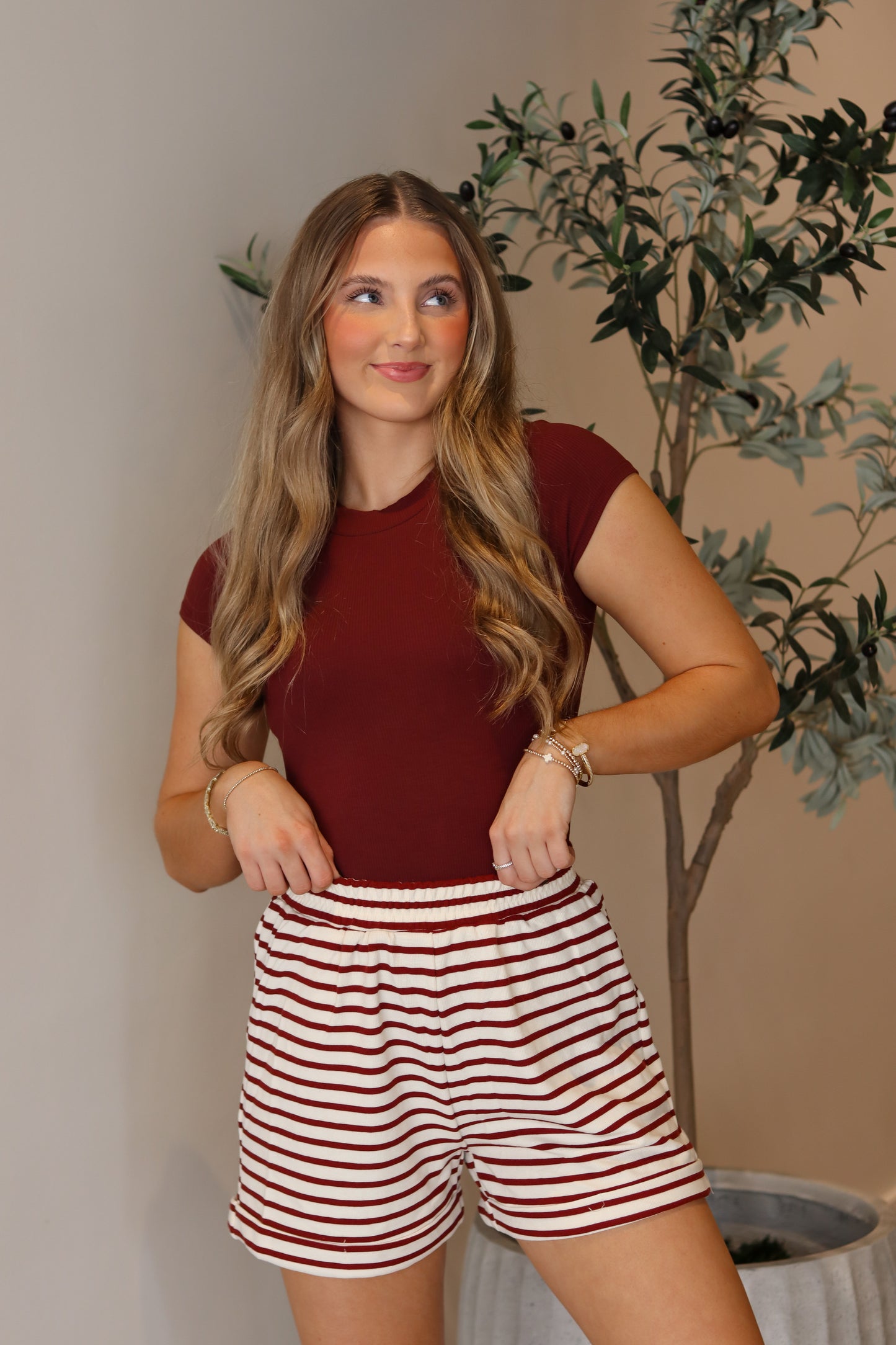 Kaylor Bodysuit - Oxblood