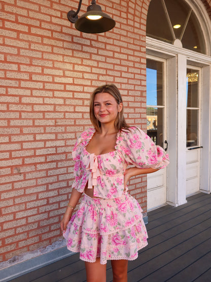 Spring Forward Floral Top