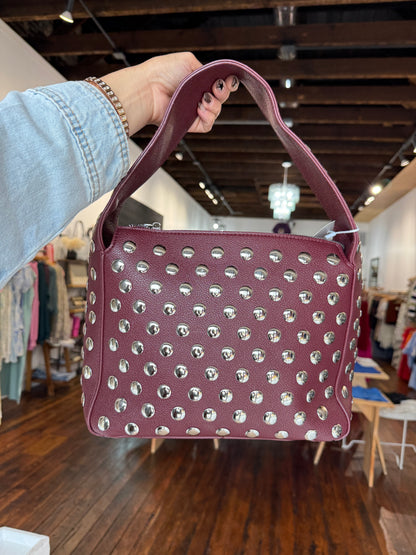 Studded Shoulder Bag