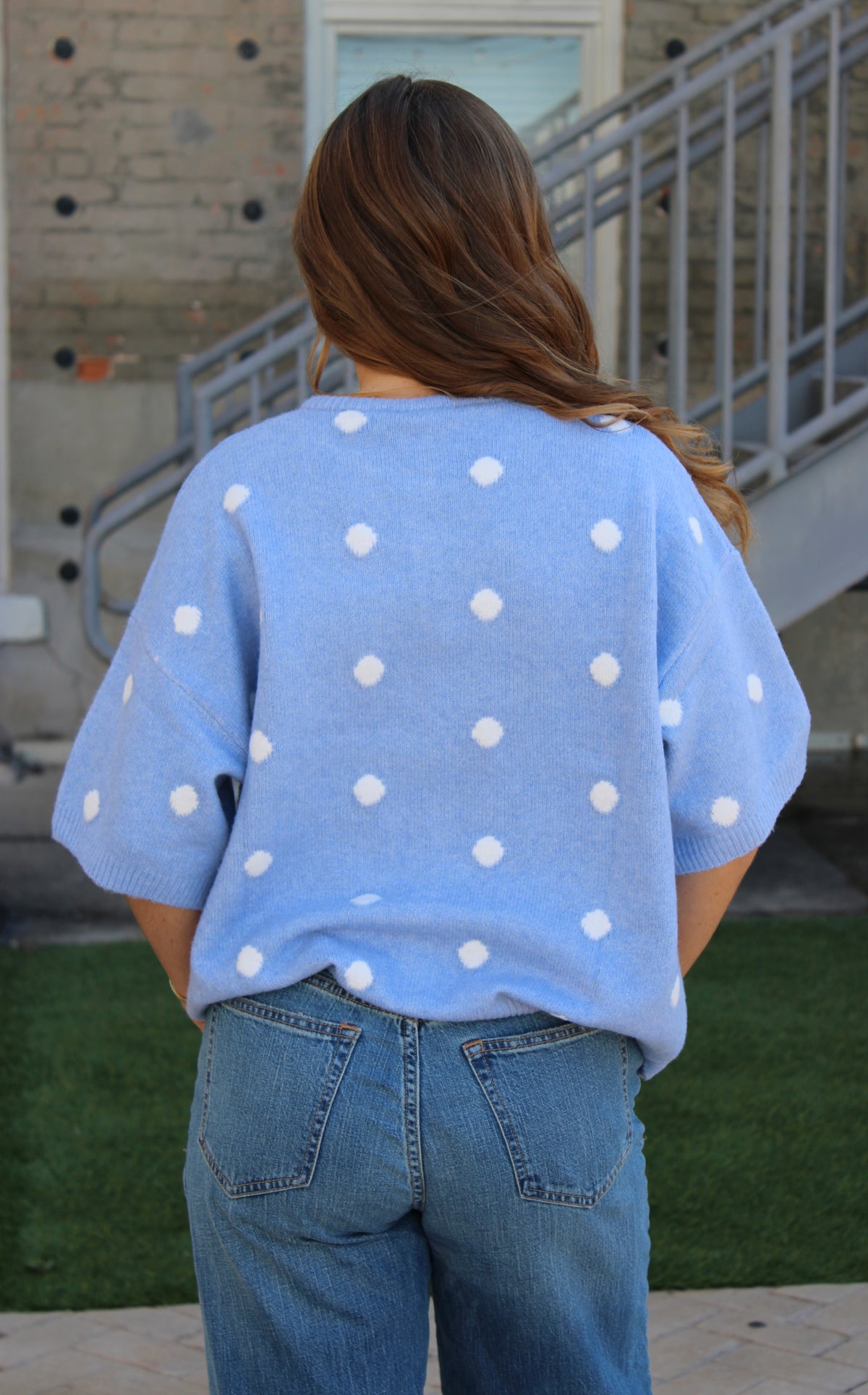 Margaret Polka Dot Cardi