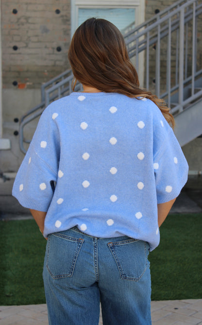 Margaret Polka Dot Cardi