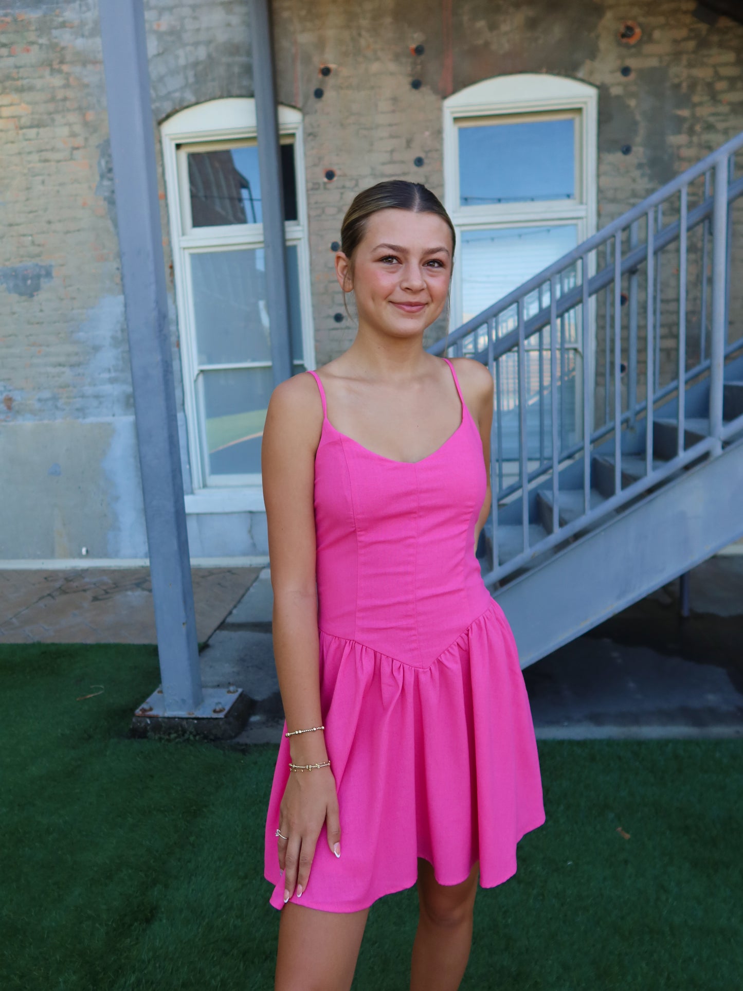 Nantucket Drop Waist Mini Dress