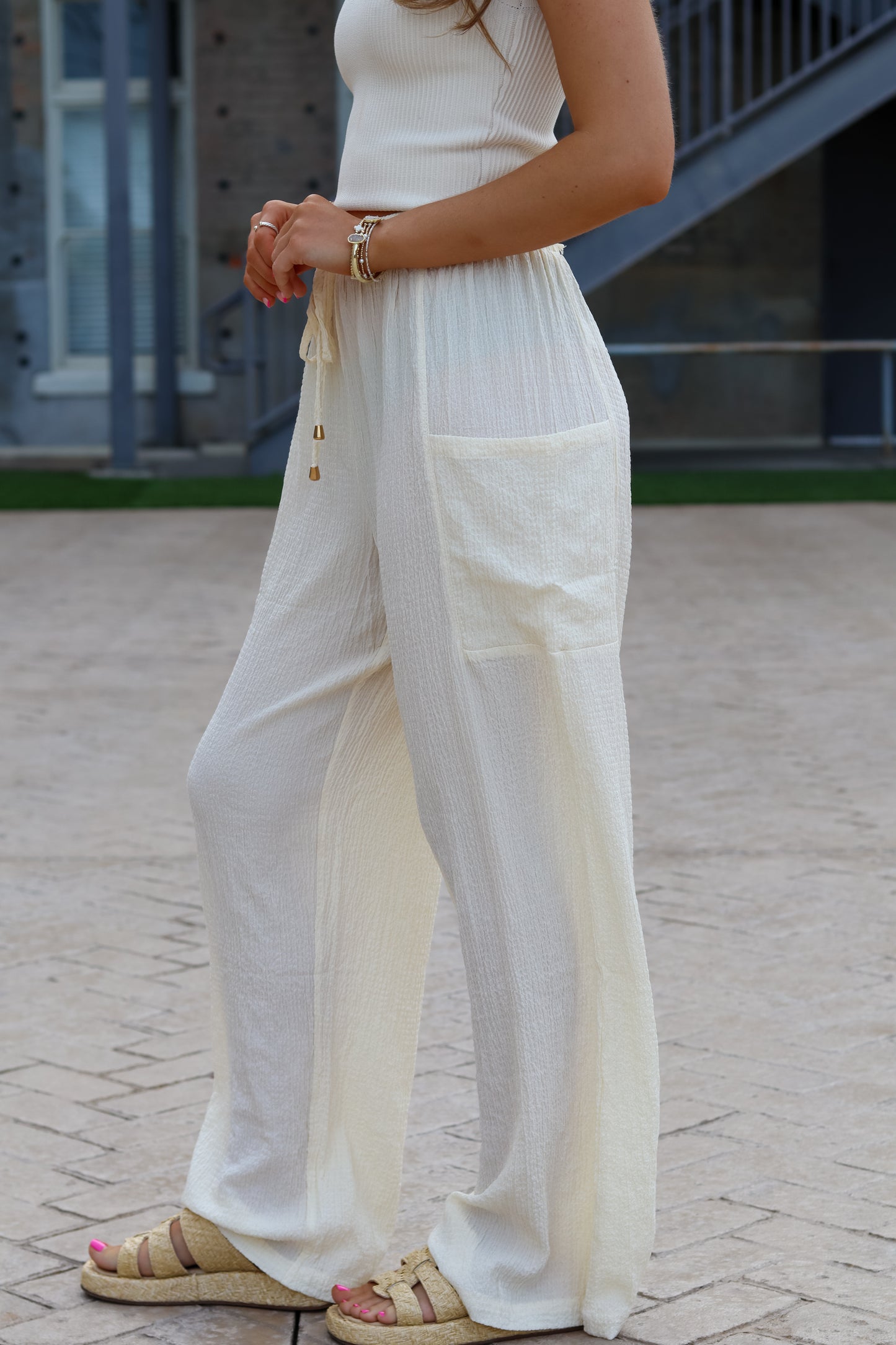 On the Harbor Wide Leg Pants