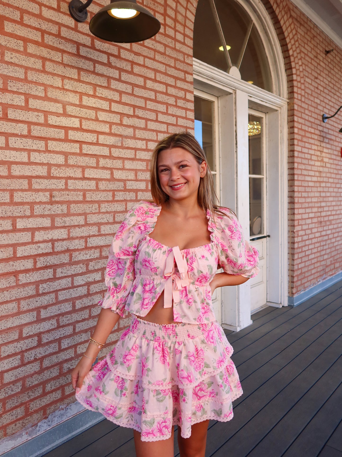 Spring Forward Floral Top