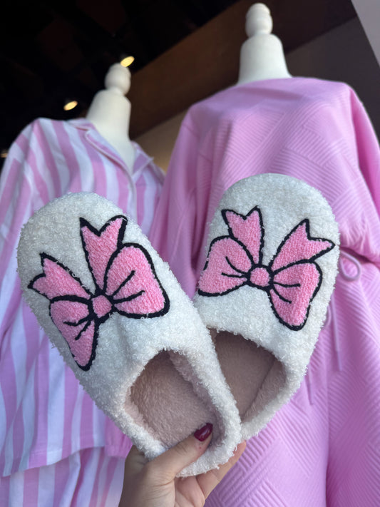 Cindy Lou Bow Slippers