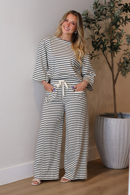 Zuri Striped Trousers