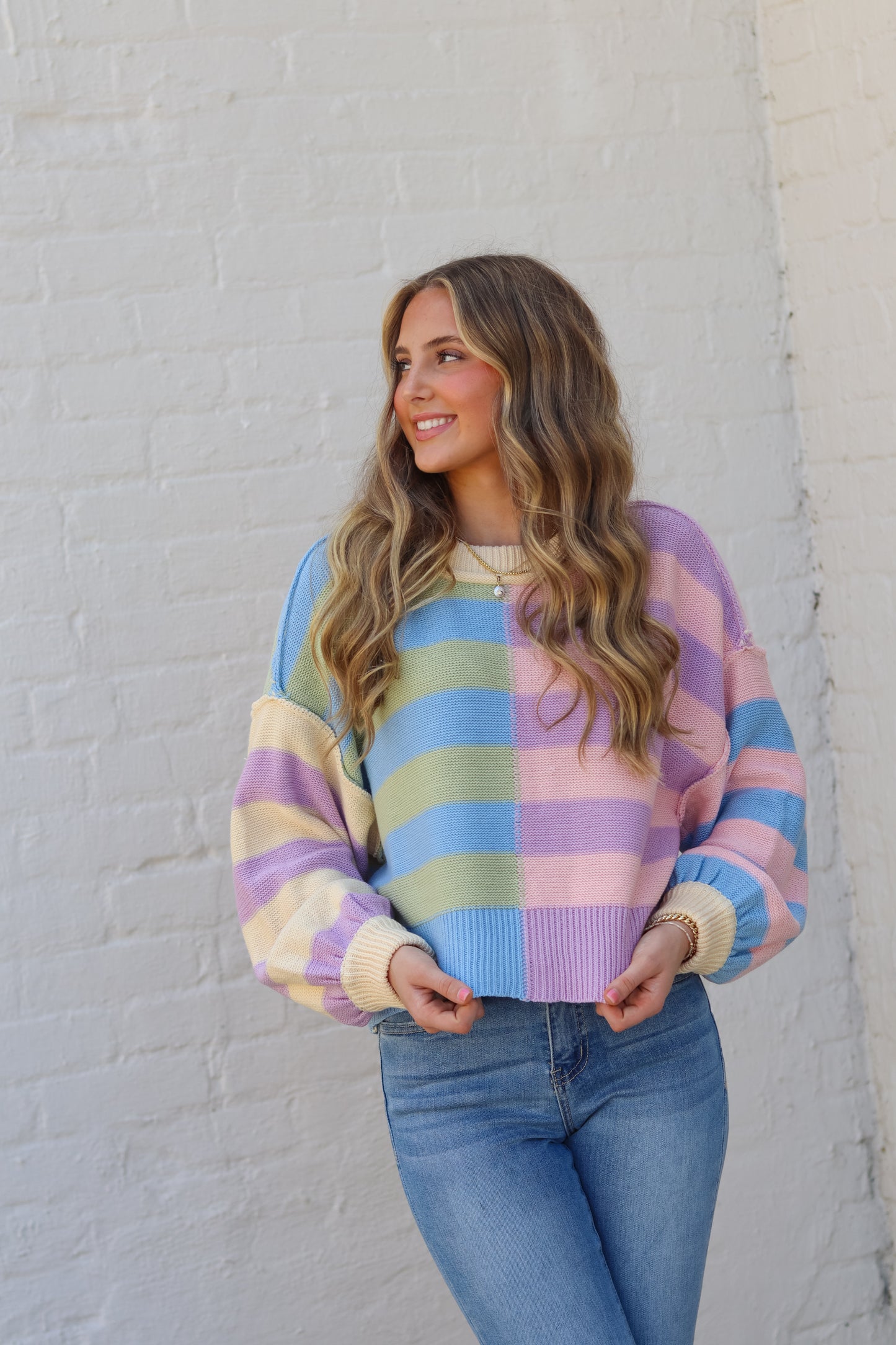 Luna Striped Sweater