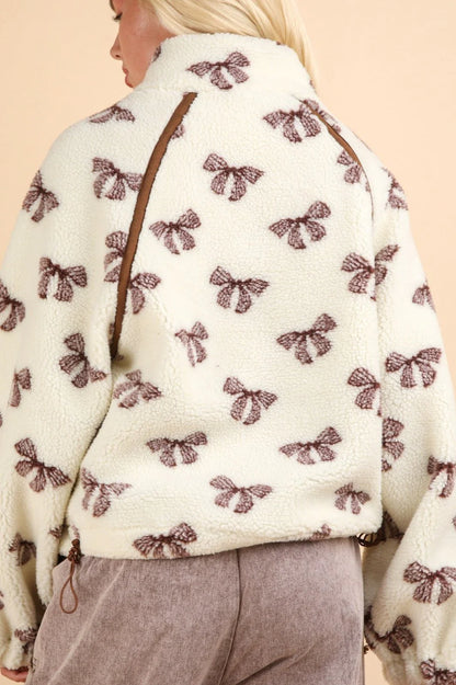 Bow Sherpa Pullover