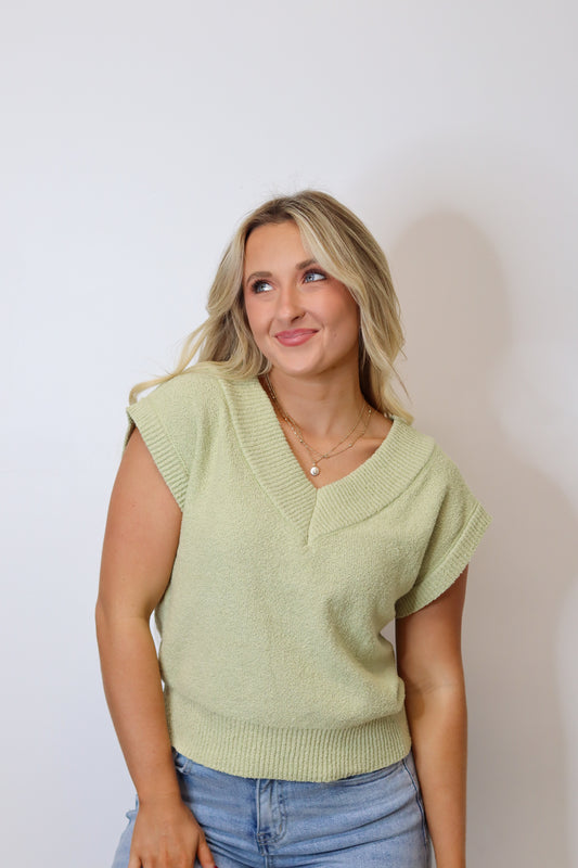 Beary Cozy Sleeveless Sweater