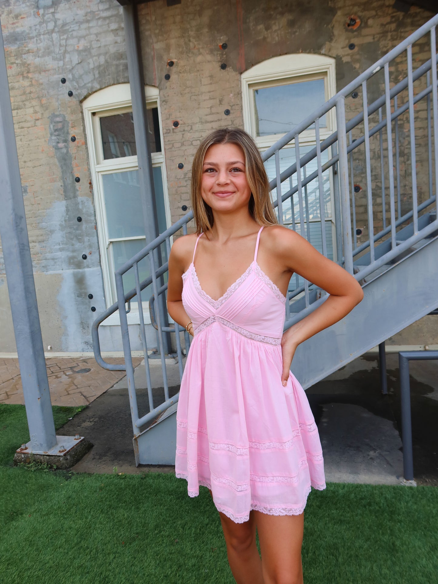 Golden Hour Mini Dress