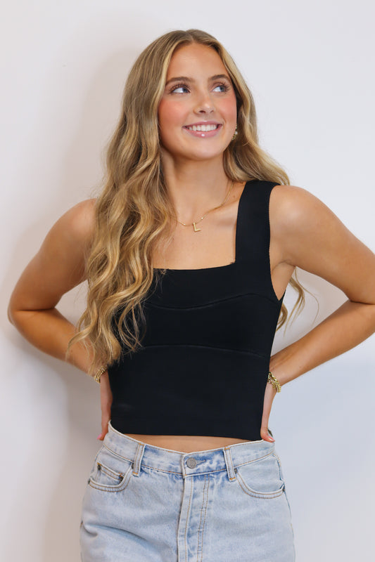 Callie Brami Top - Black