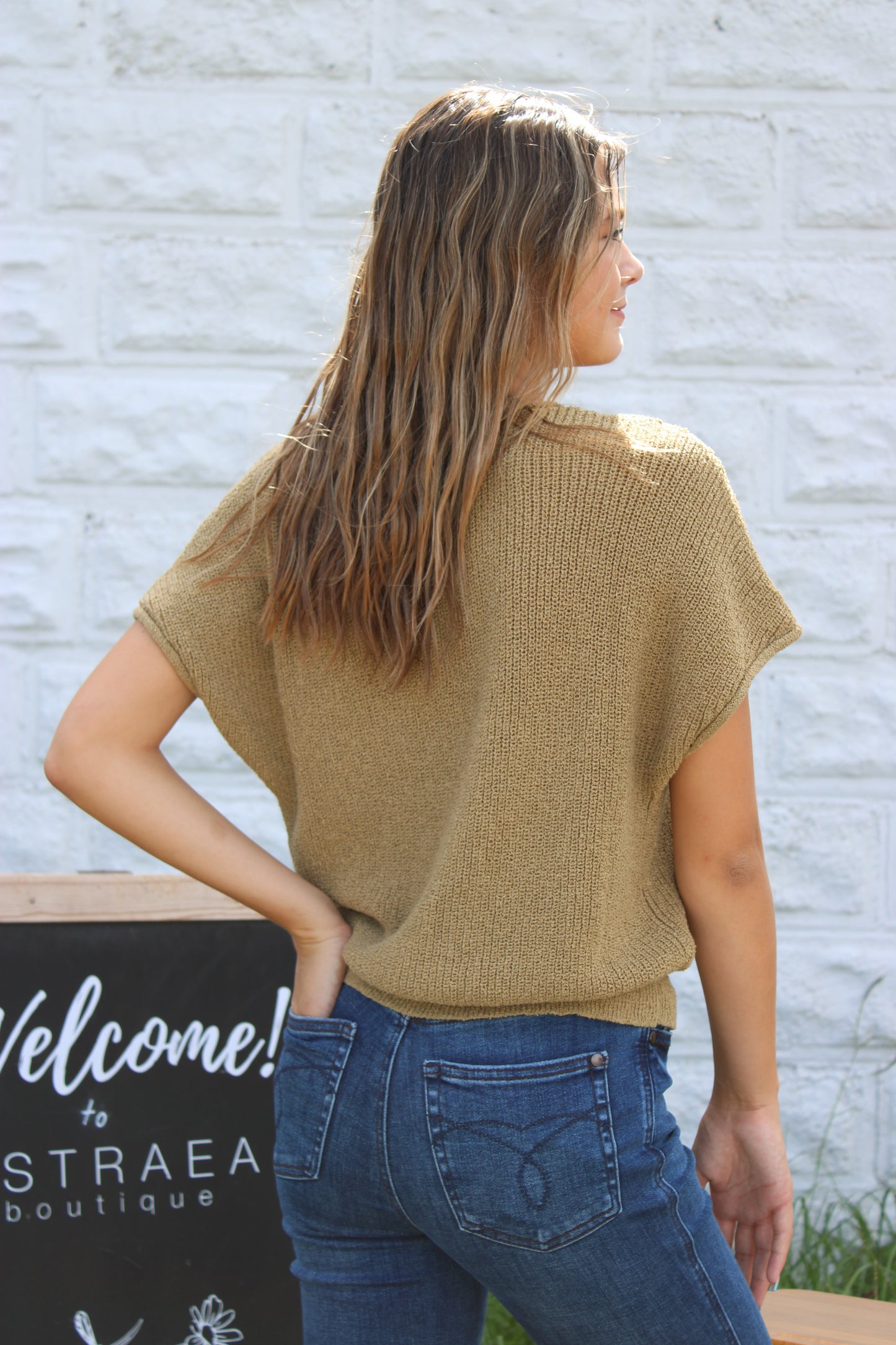 Marley Knit Sweater - Olive