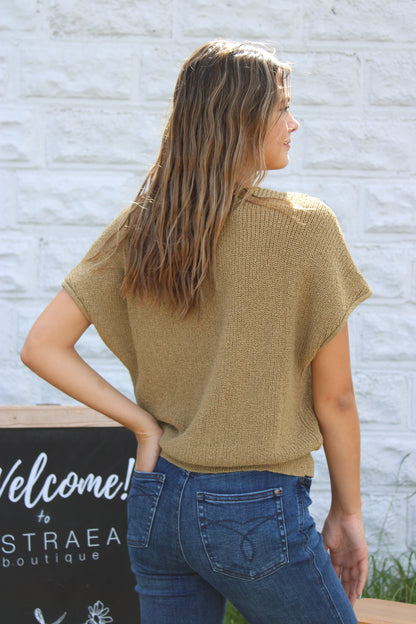 Marley Knit Sweater - Olive
