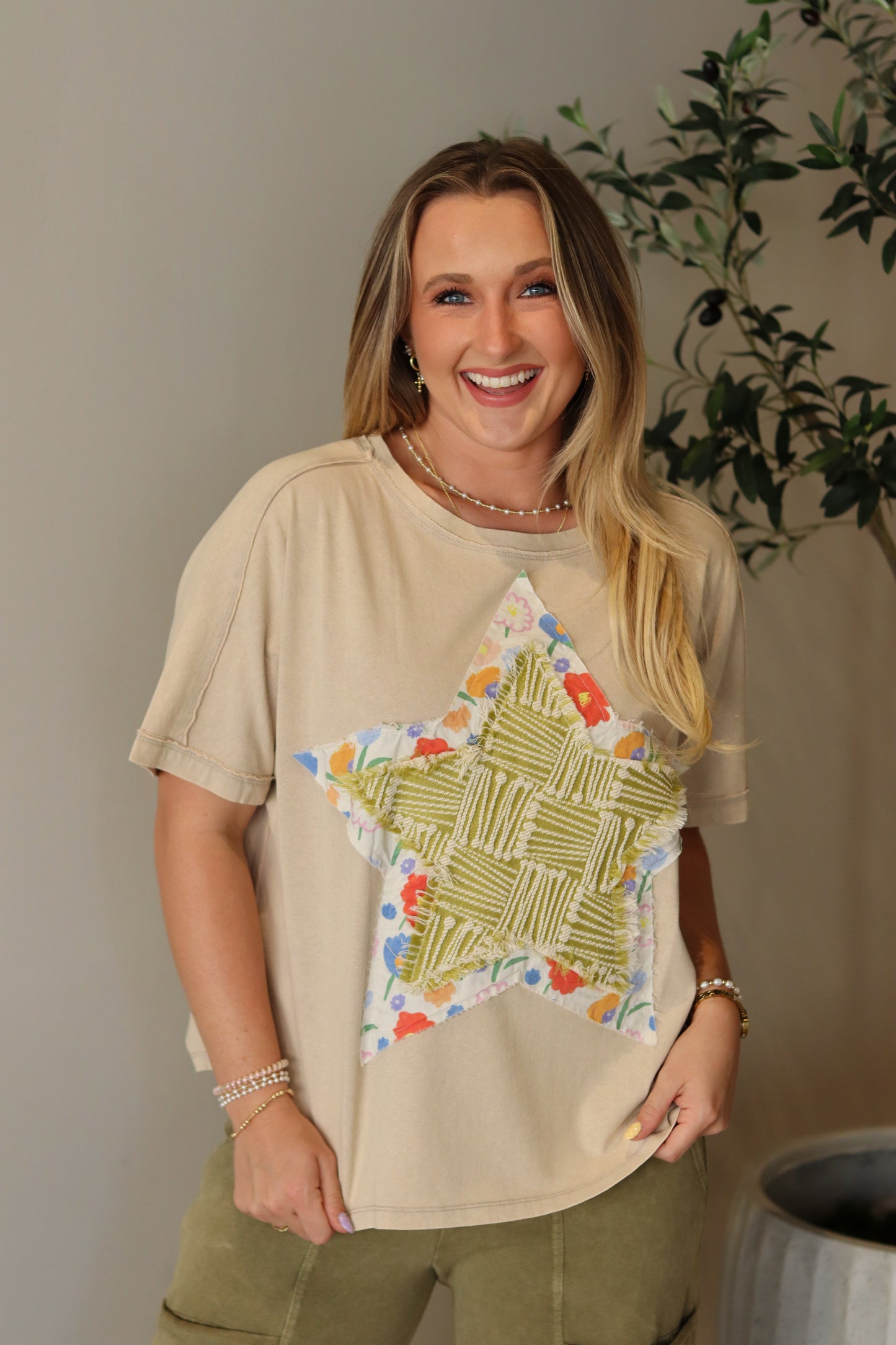 Stargirl Patchwork Tee