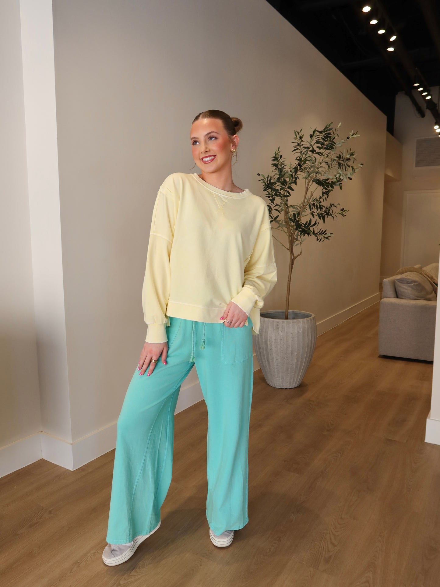 Daisy Long Sleeve - Butter Yellow