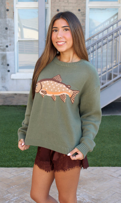 Gone Fishing Sweater
