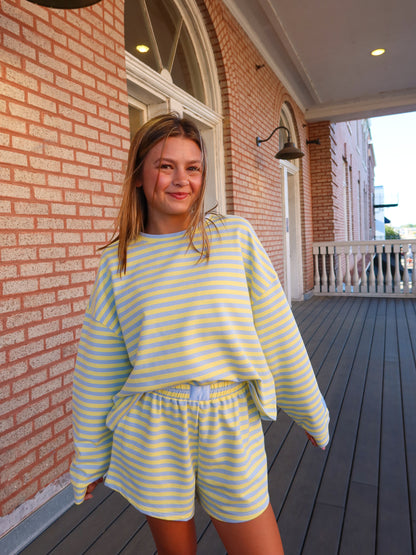 Lola Striped Short Set