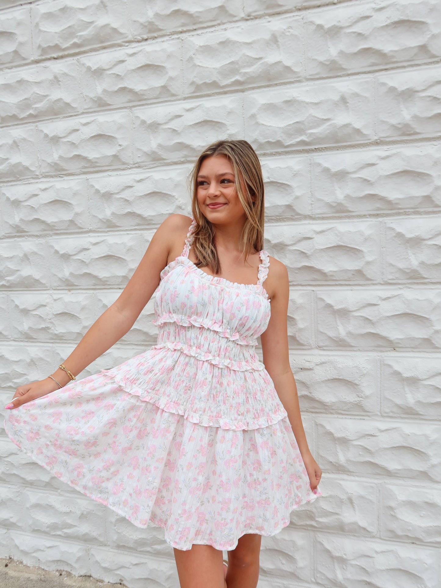 Full Bloom Mini Dress