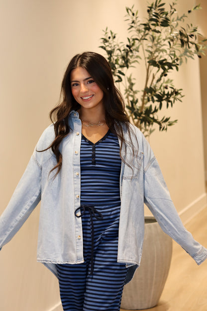 Sloane Button Up Denim Shirt