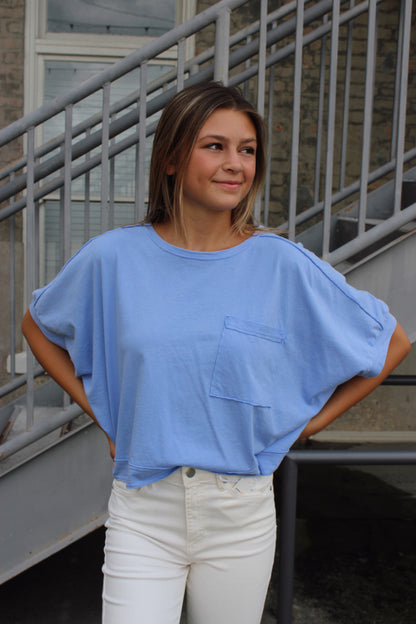 Season Essential Top - Blue
