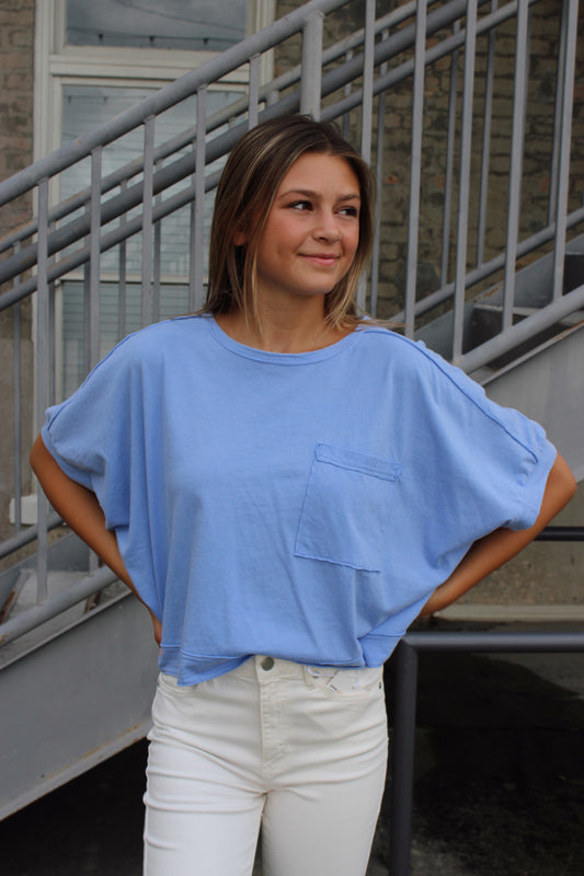 Season Essential Top - Blue