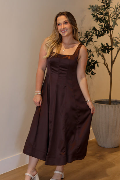 Elias A-Line Midi Dress