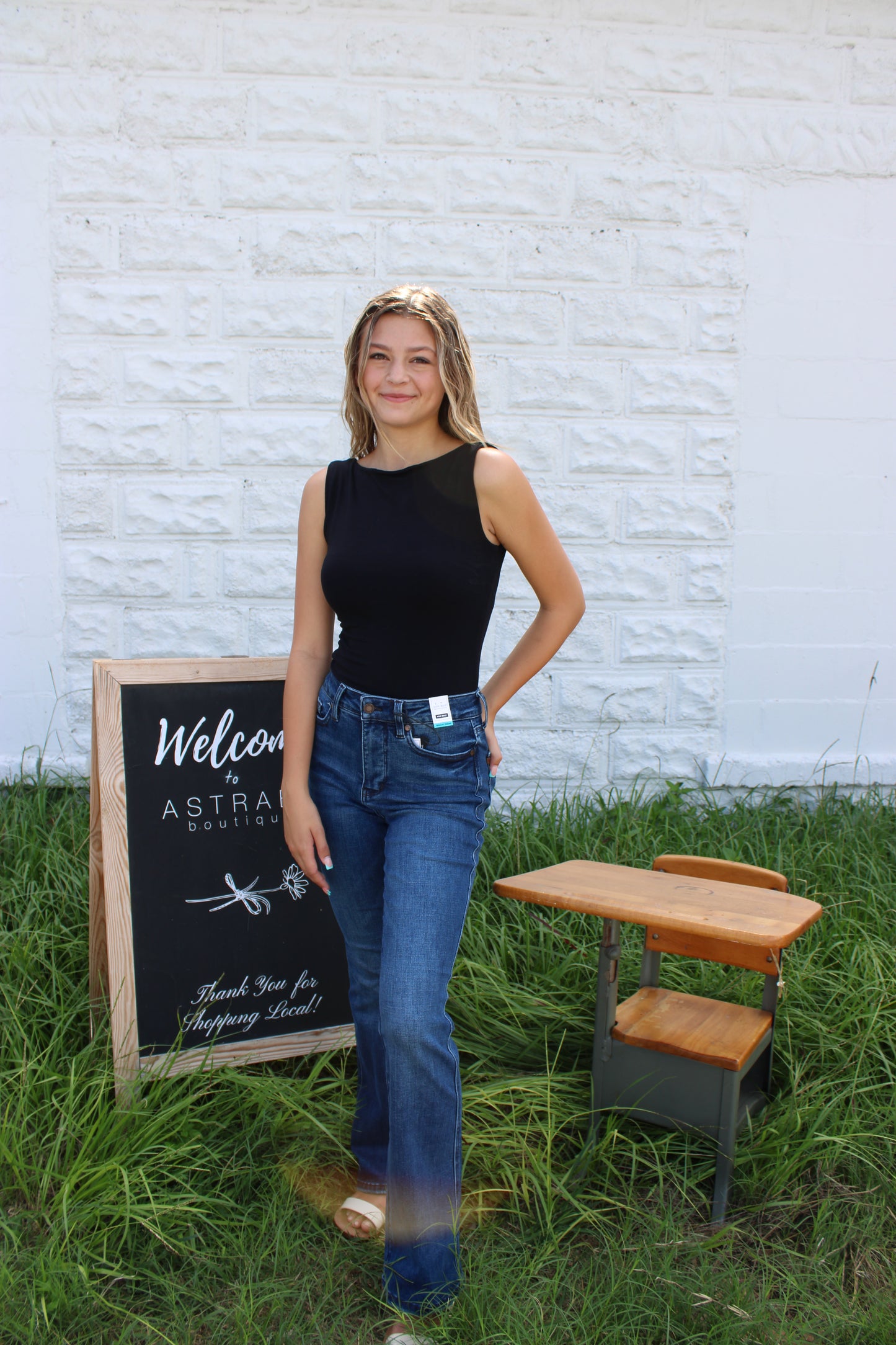 Calla Boatneck Body Suit - Black