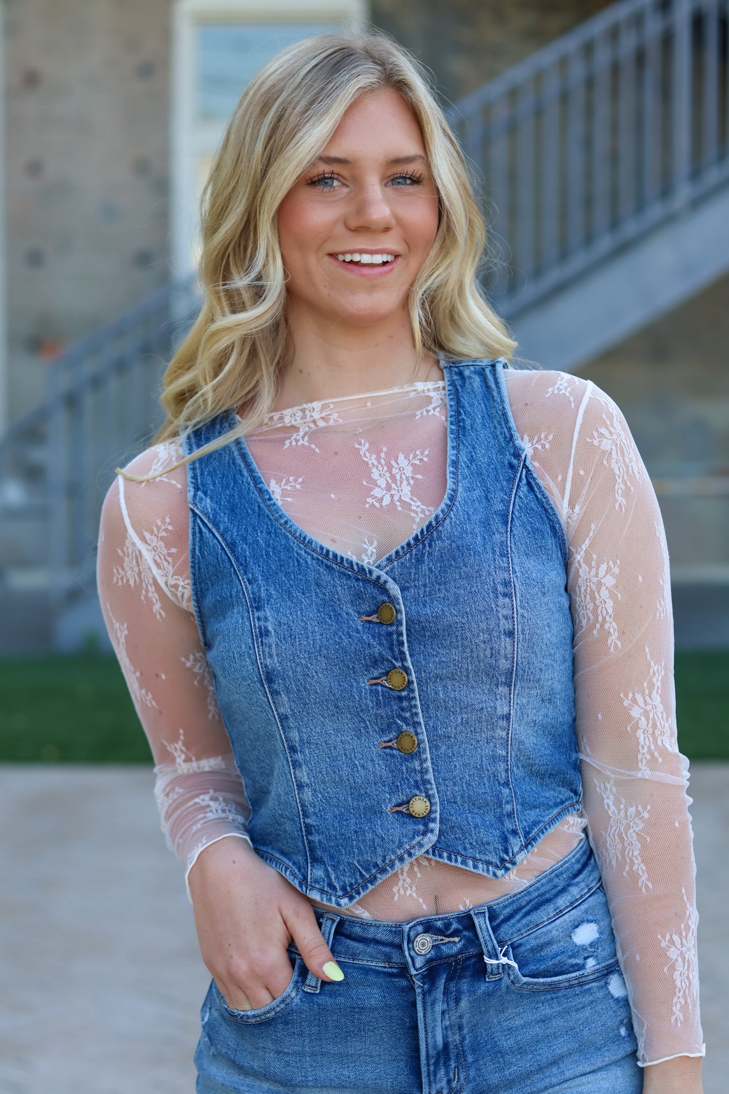 Cowgirl Lace Top