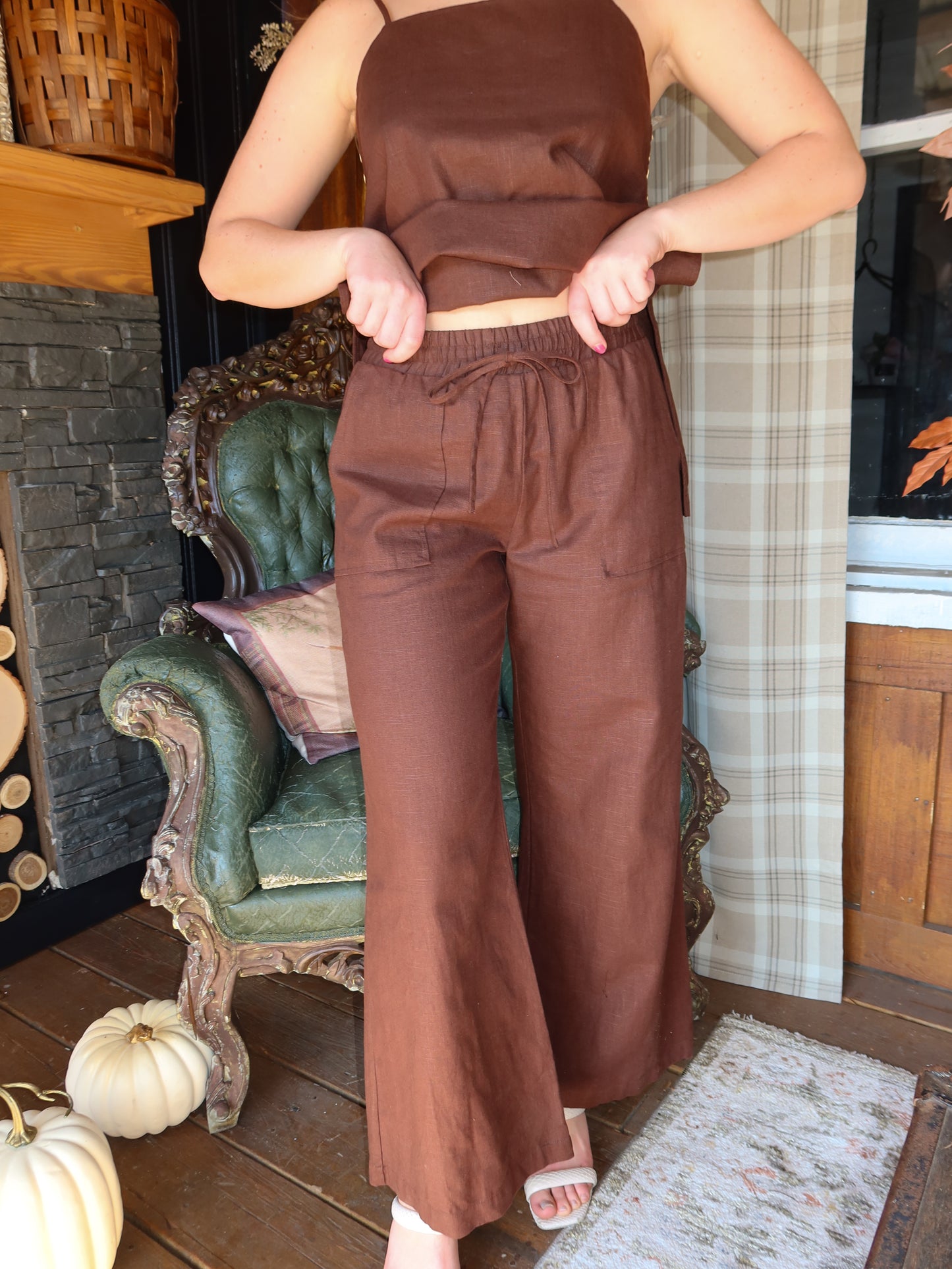 Quincey Linen Pants