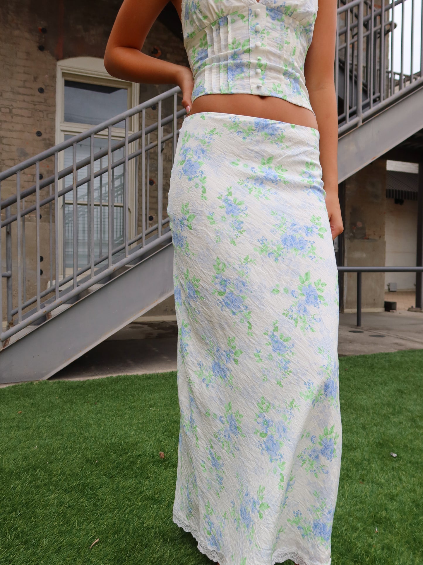 Fable Midi Floral Skirt