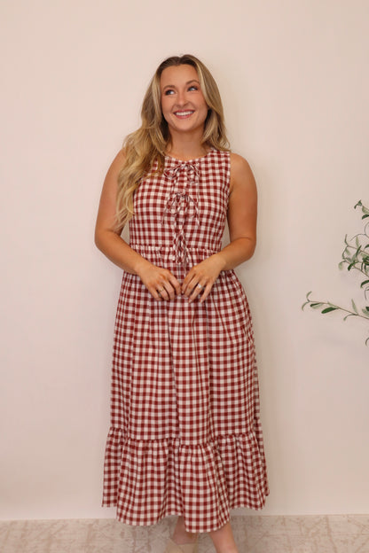 Amelia Gingham Dress