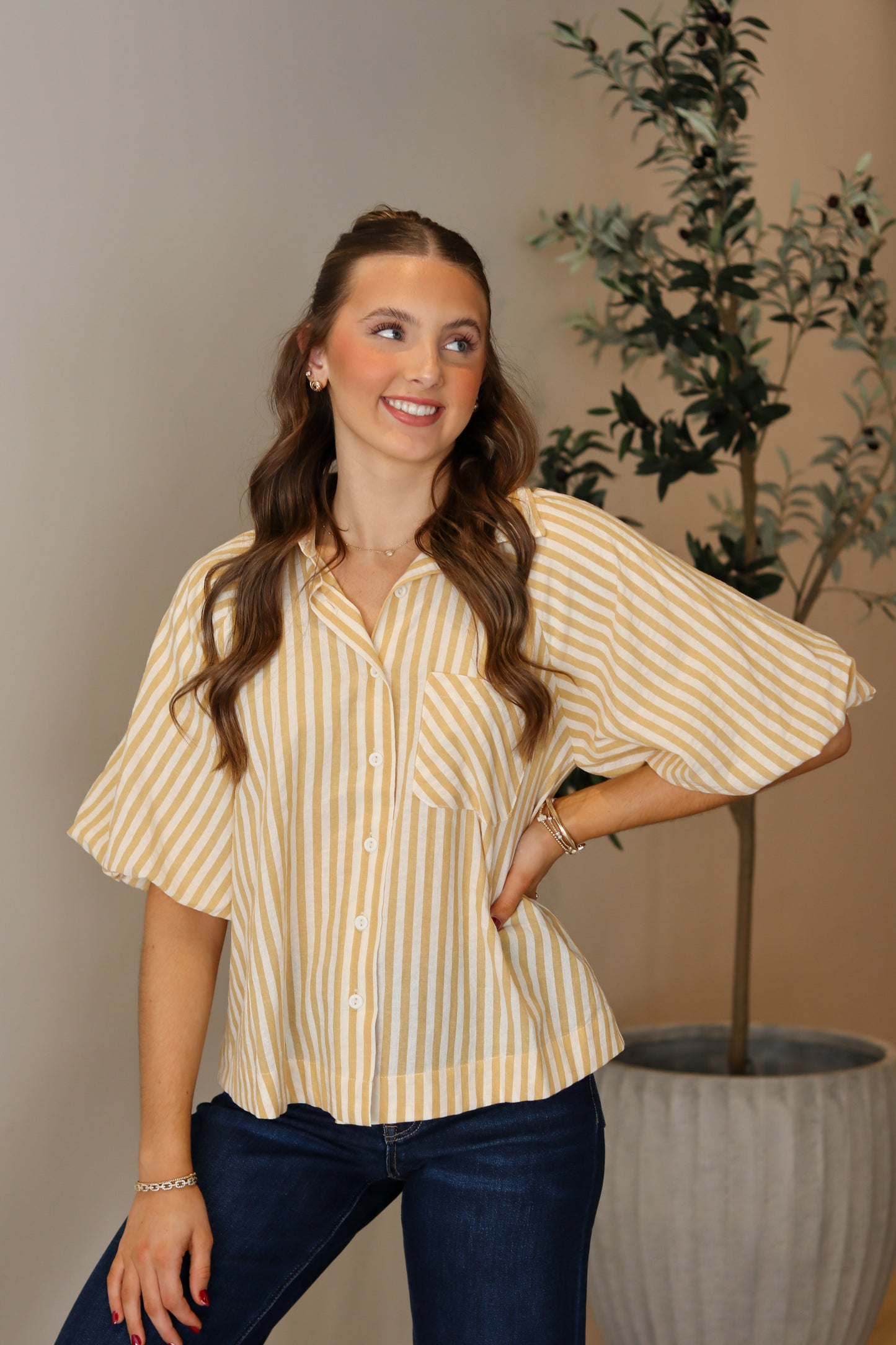 Reed Striped Top