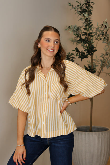 Reed Striped Top
