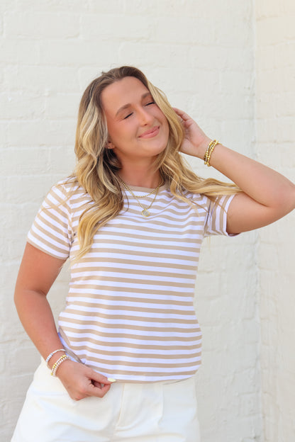 Charli Striped Tee