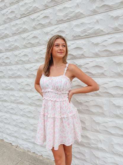 Full Bloom Mini Dress