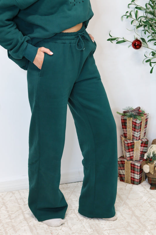 Wintergreen Flare Sweatpants