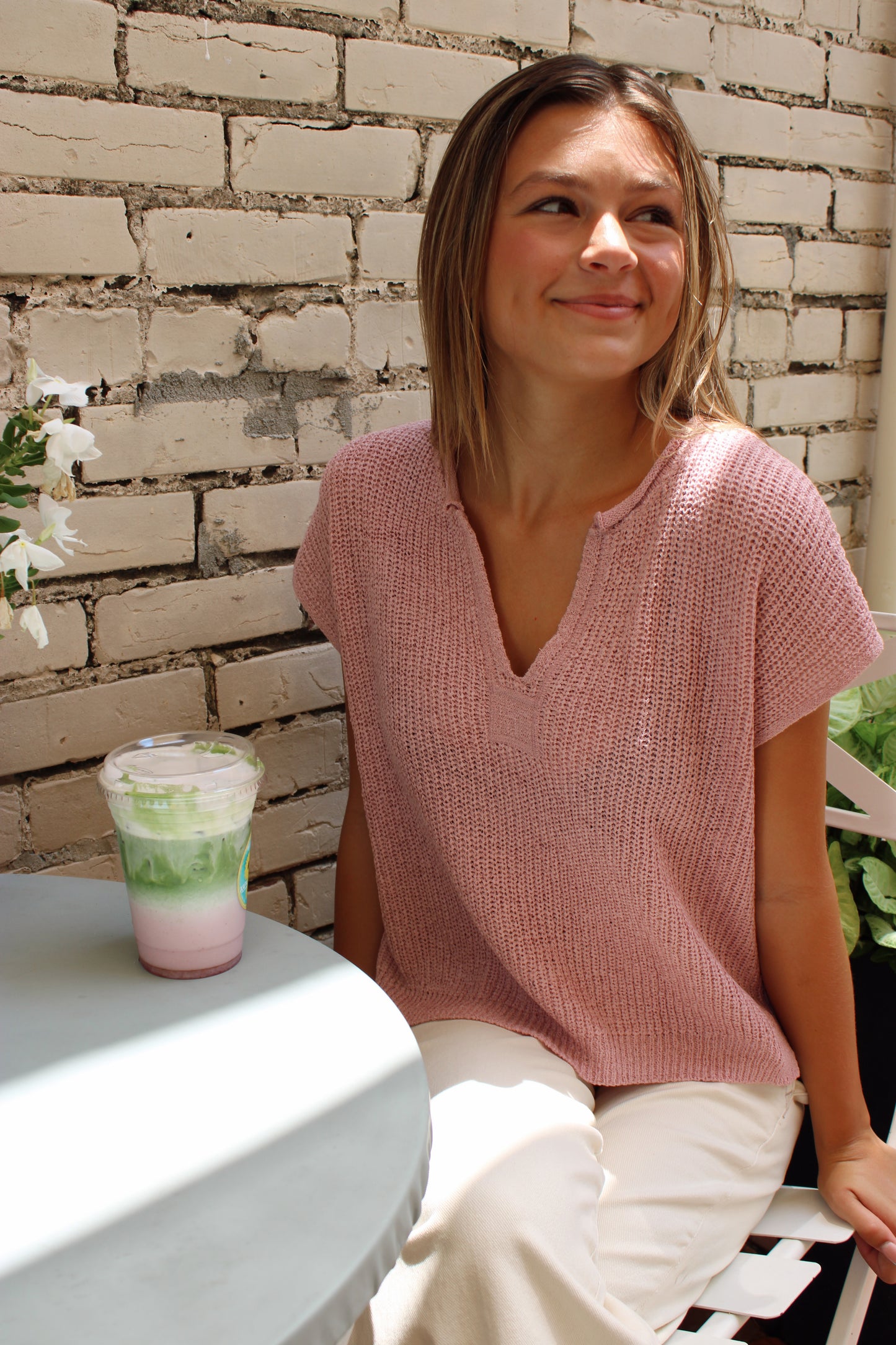 Darling Days Sleeveless Sweater