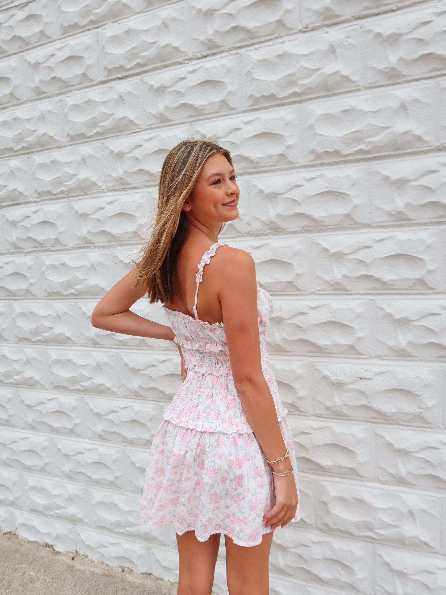 Full Bloom Mini Dress