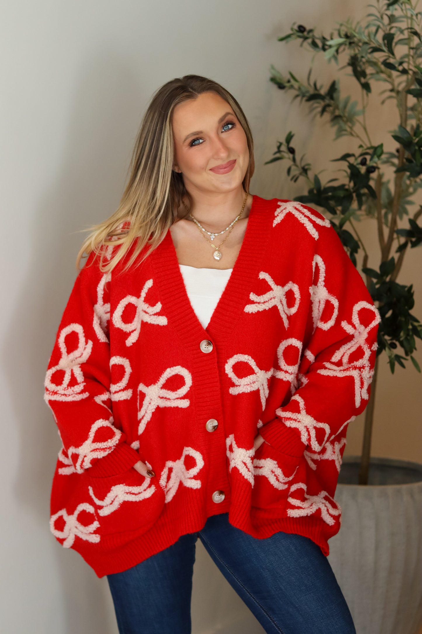 Peppermint Ribbon Cardigan