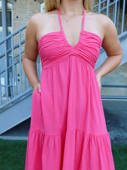 Bombshell Flowy Dress