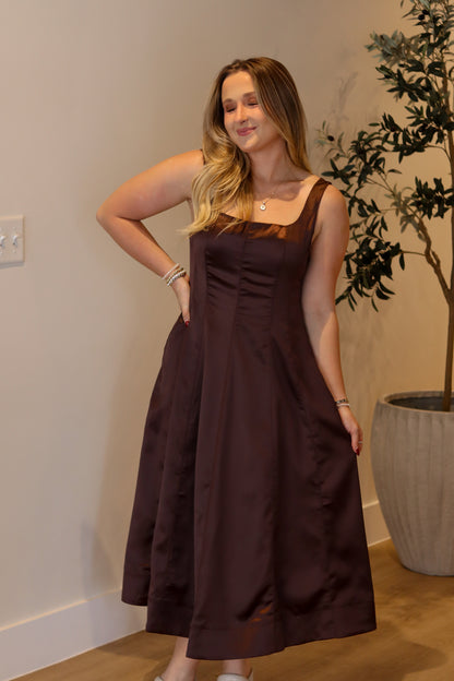 Elias A-Line Midi Dress