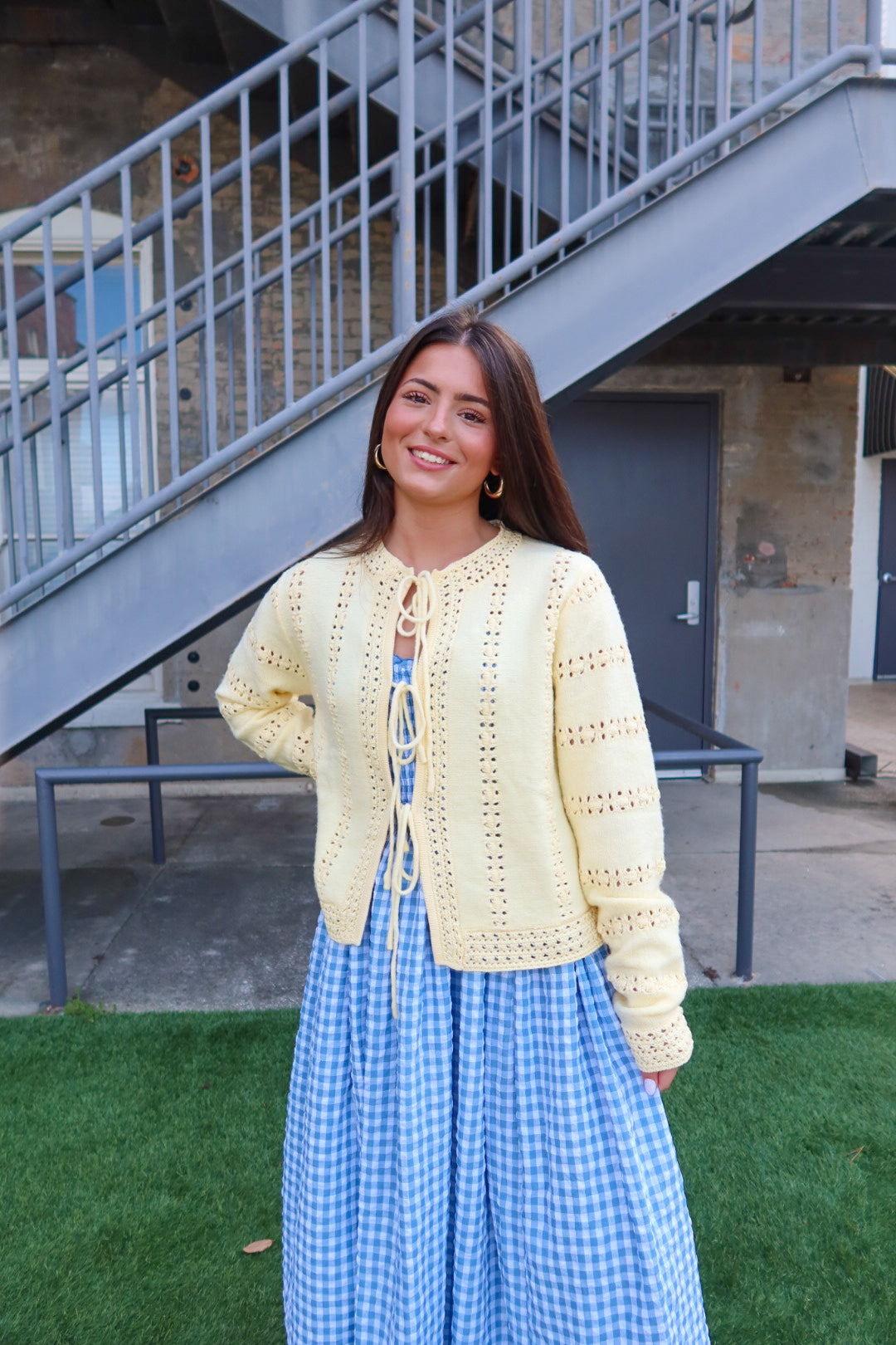 Lorelai Tie Knit Cardigan