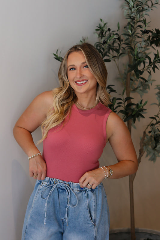 Luxe Bodysuit - Berry